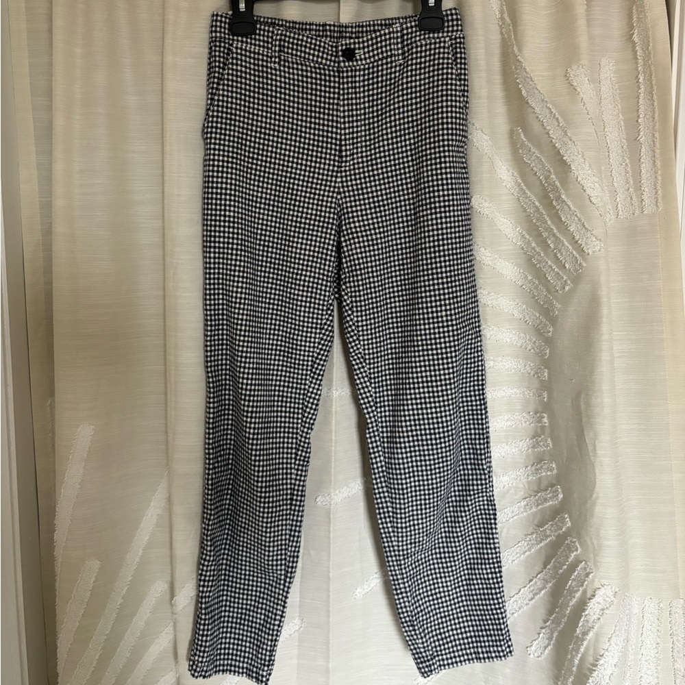 checkered pants